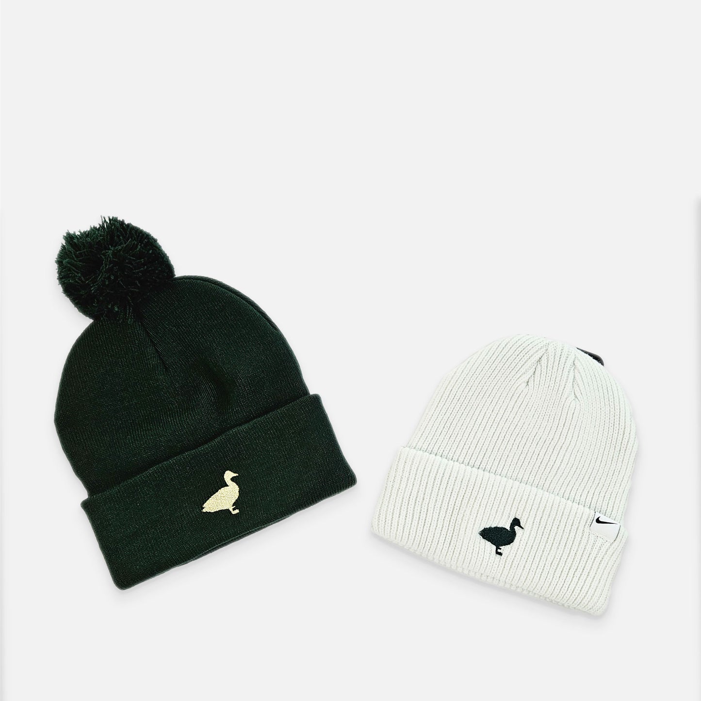 Duck Embroidered Beanie
