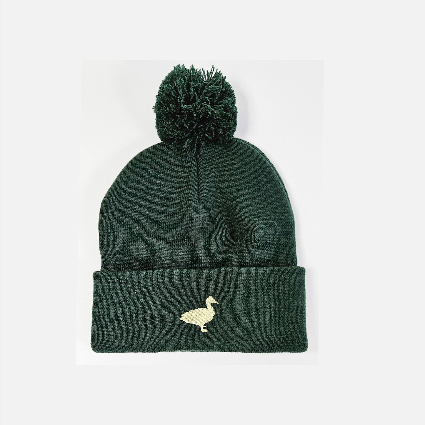Duck Embroidered Beanie