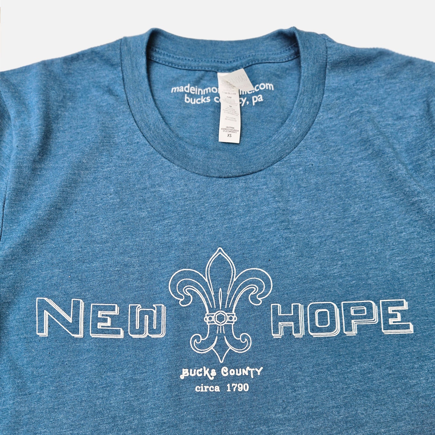 New Hope graphic t-shirt - heather deep teal
