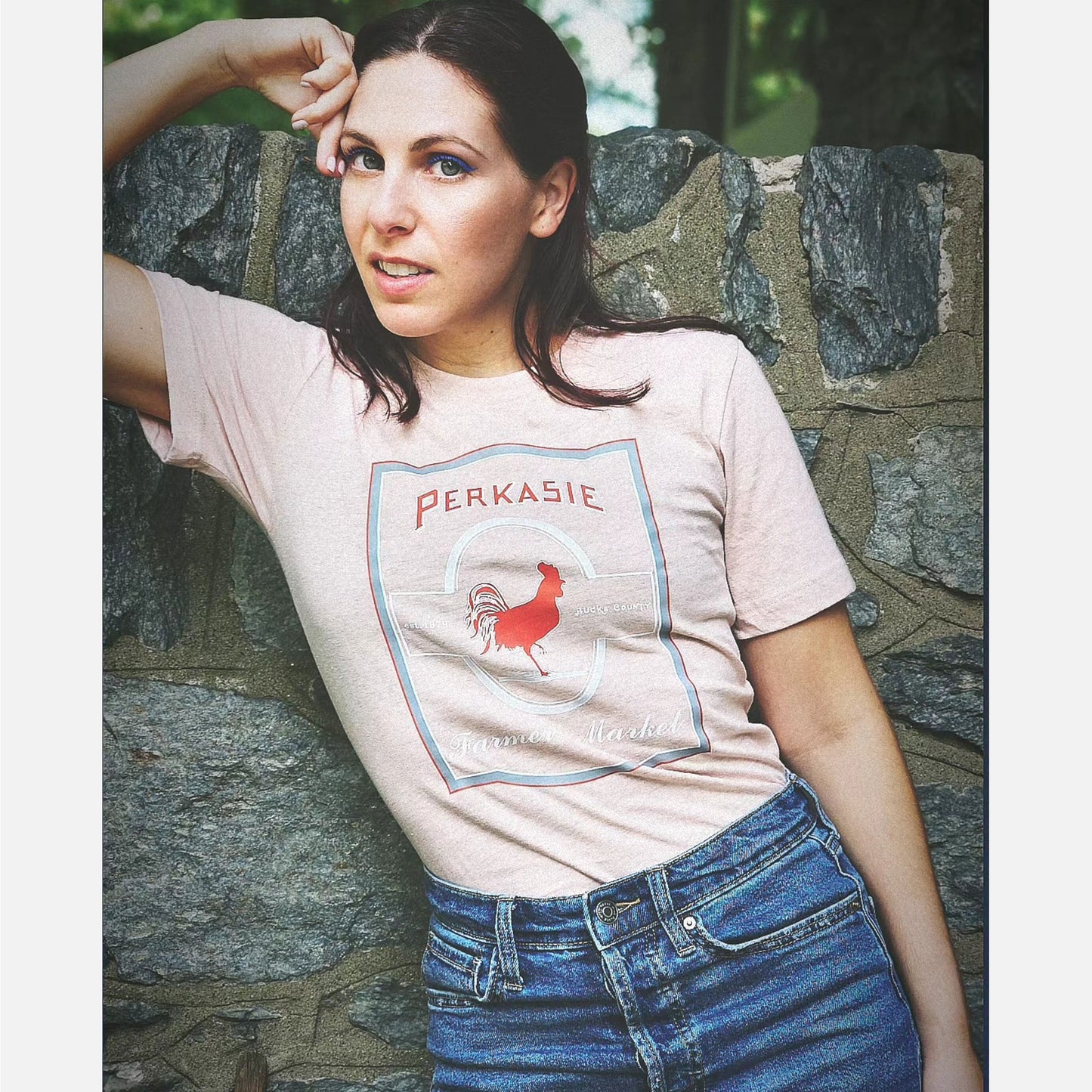 Perkasie Farmers Market graphic T-shirt