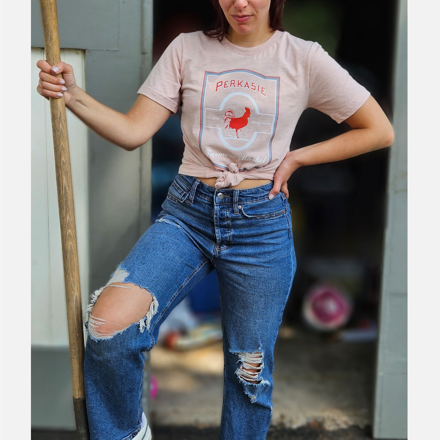 Perkasie Farmers Market graphic T-shirt