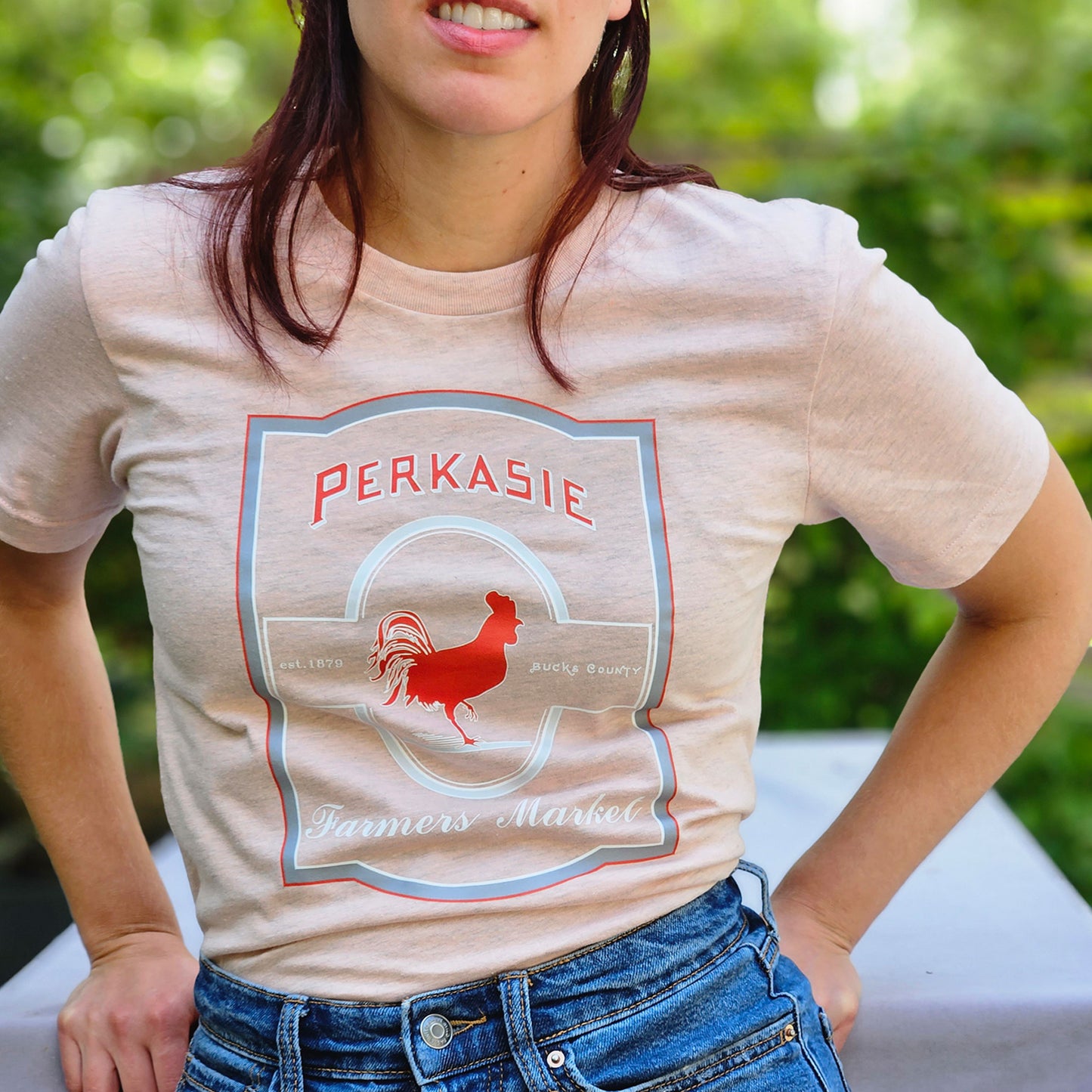 Perkasie Farmers Market graphic T-shirt