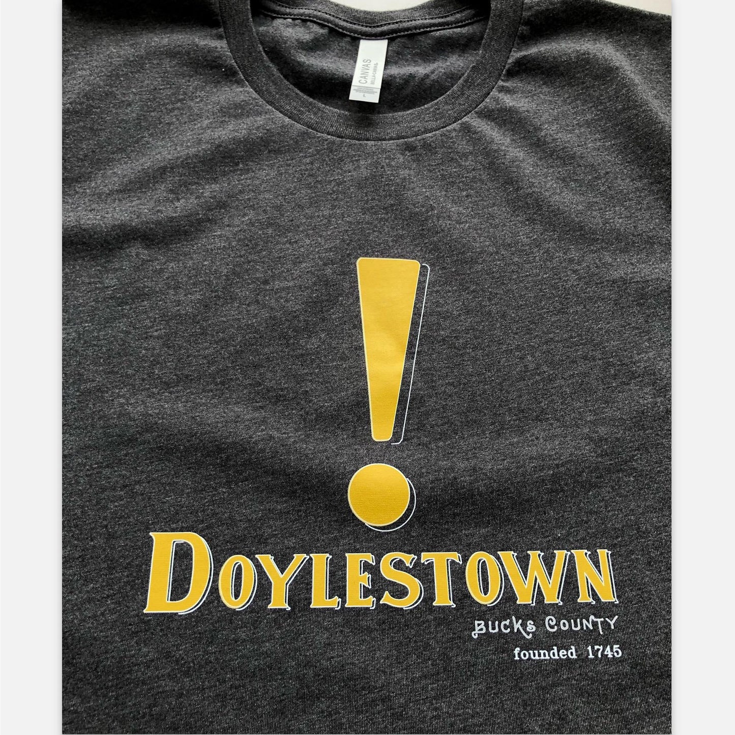 Doylestown! graphic T-shirt - heather dark grey