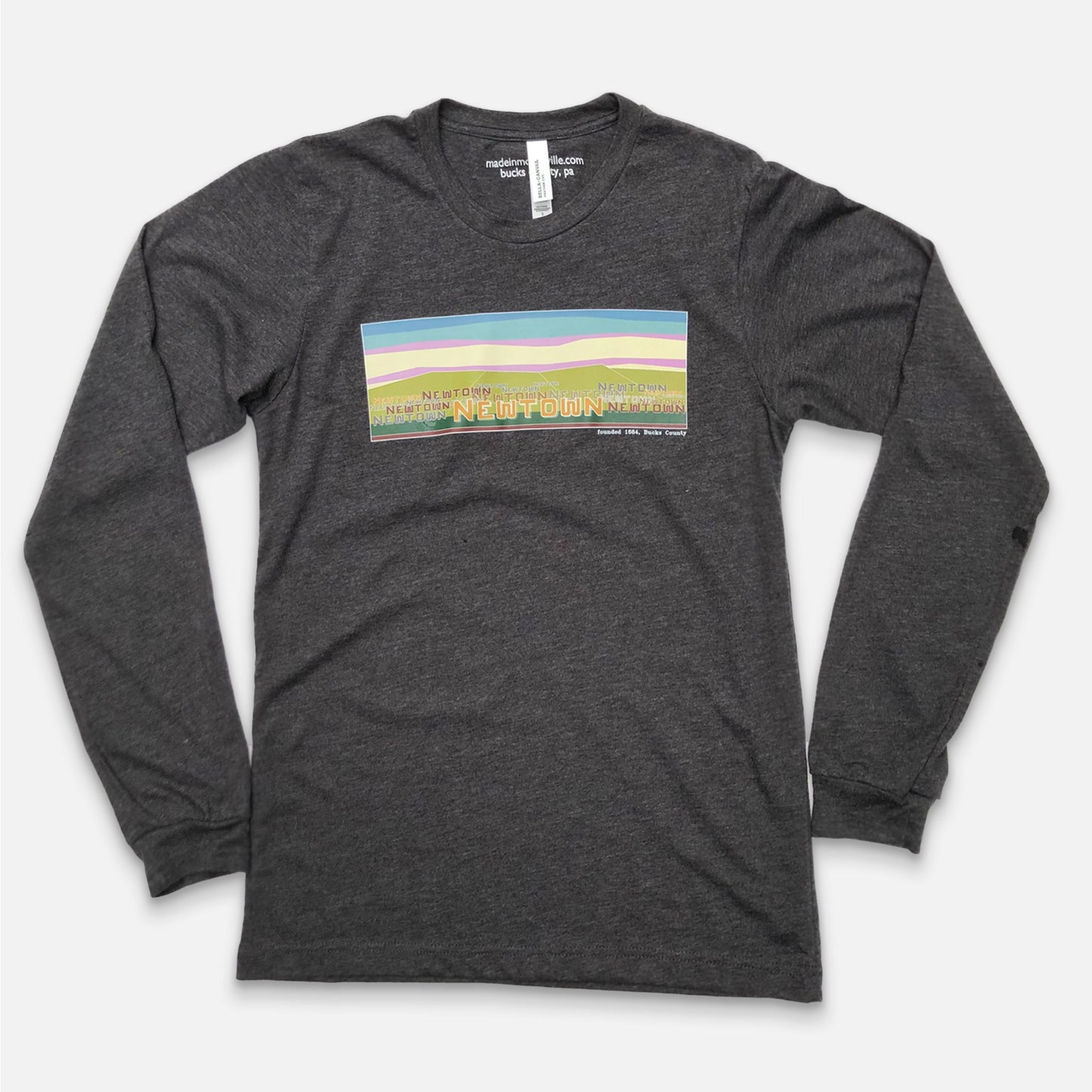 Newtown graphic Long Sleeve-shirt