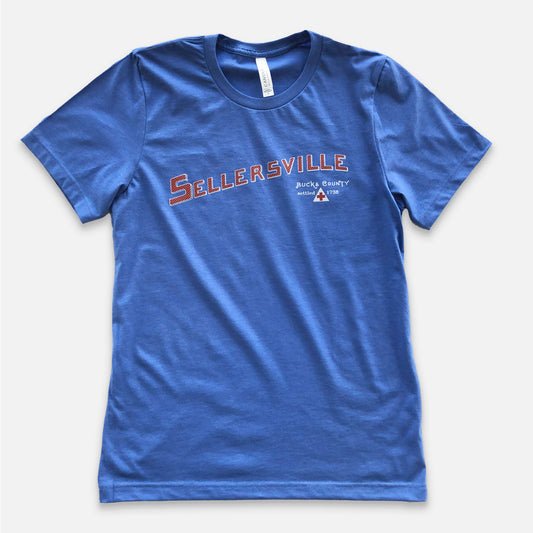 Sellersville graphic T-shirt - heather royal blue