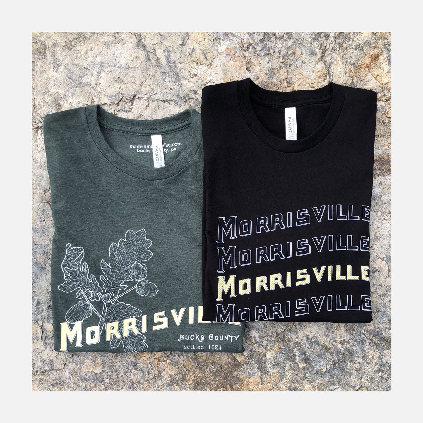 Morrisville graphic T-shirt - black