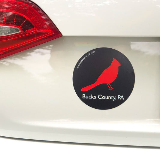 Cardinal / Bucks County 5" Dia. Magnet