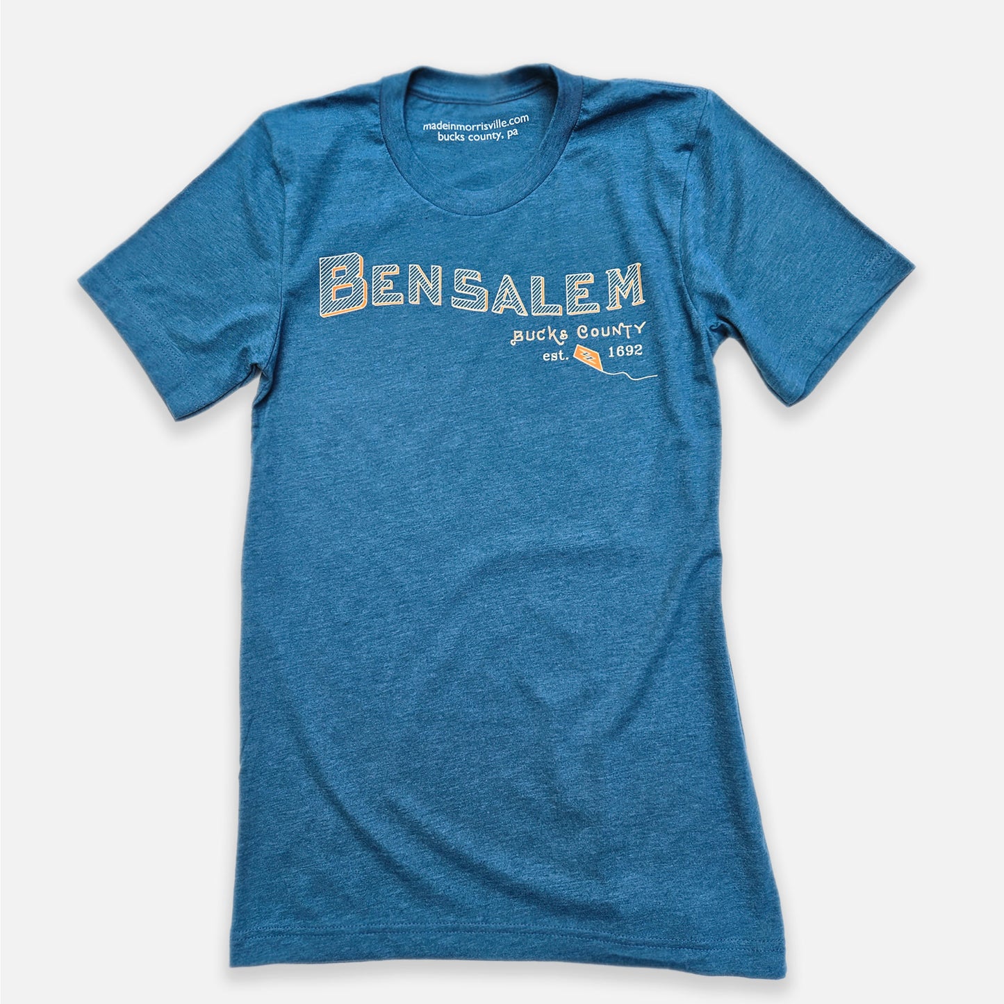 Bensalem graphic t-shirt - heather deep teal
