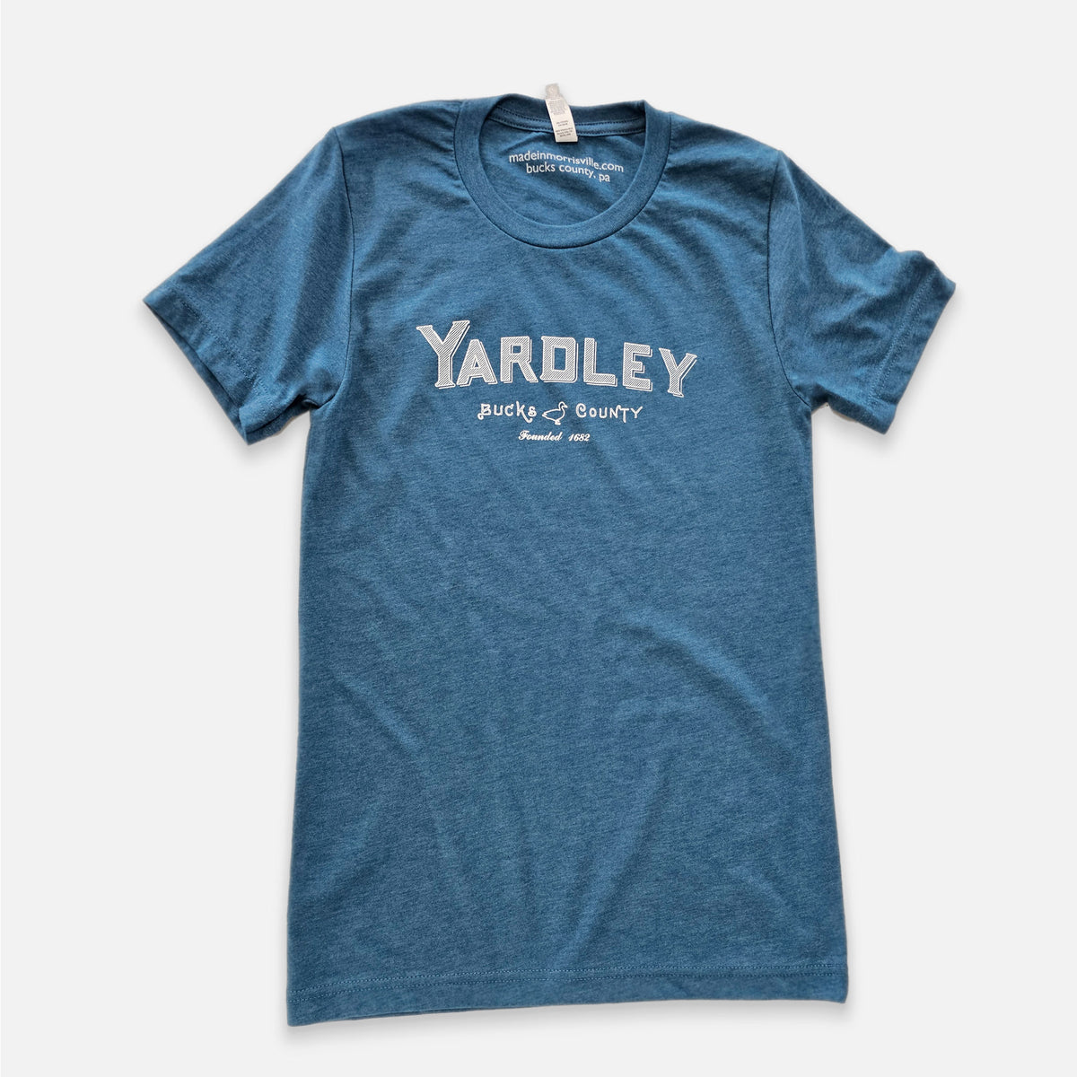 Yardley Duck graphic t-shirt - heather deep teal