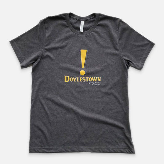 Doylestown! graphic T-shirt - heather dark grey