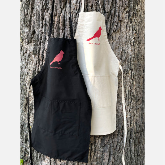 Cardinal / Bucks County Two-Pockets 30" Apron - black