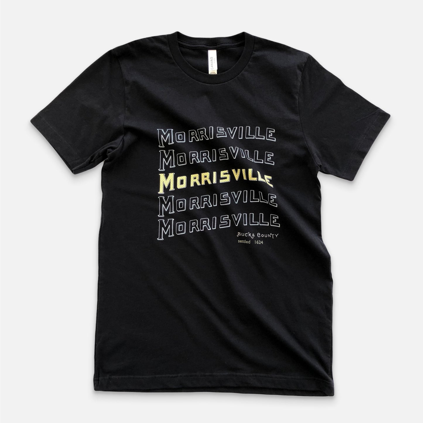 Morrisville graphic T-shirt - black